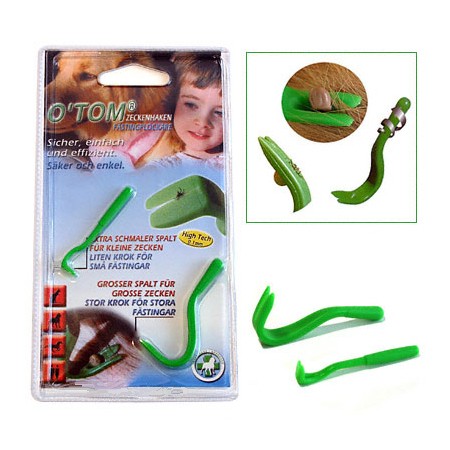 Pinzetta Per Zecche Kit Professionale Anti-Zecche OHREN 5 In 1 - Pinze Di Diverse Misure | Con Lente D'Ingrandimento E Astuccio | Per Uomo E Animali Ganci Per Zecche