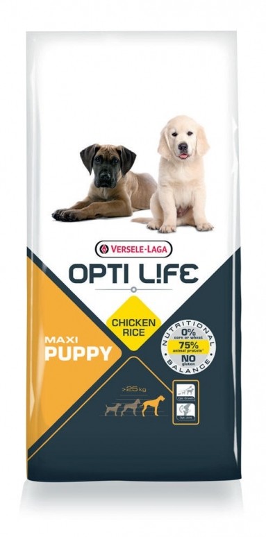 Opti Life (Cucciolo) Puppy Maxi Cane, con pollo e riso