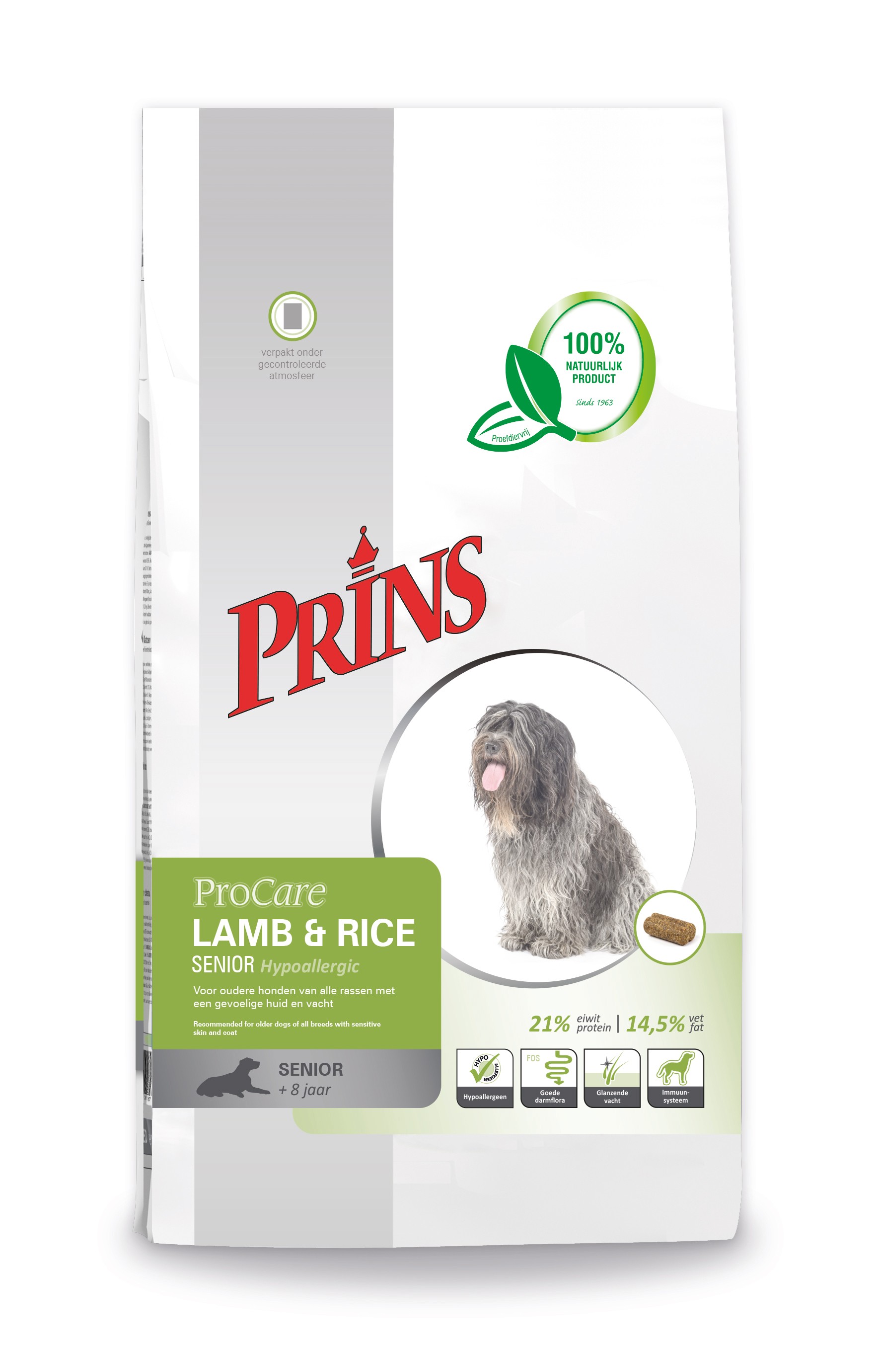 Prins ProCare Senior con agnello e riso per cane