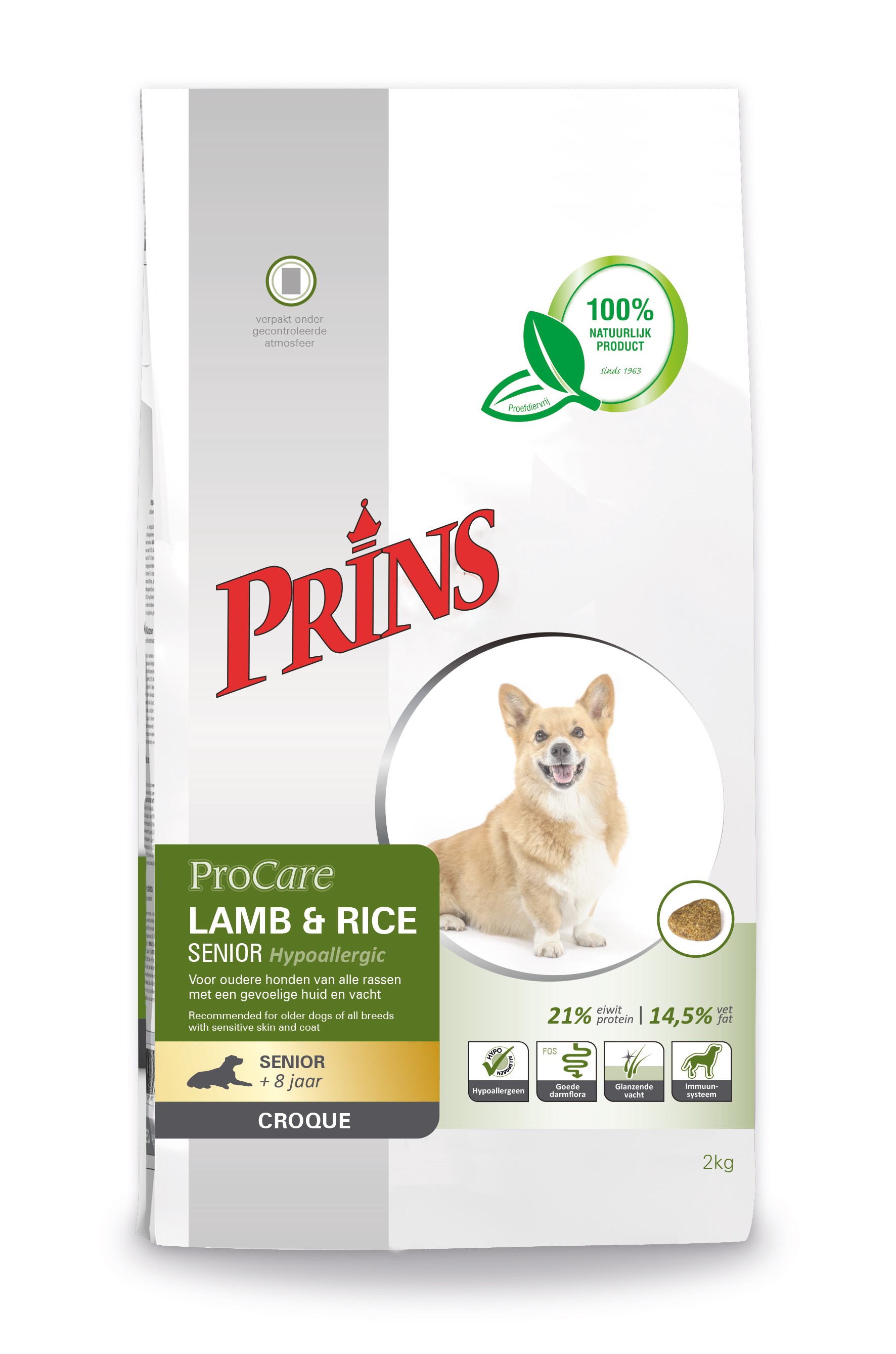 Prins ProCare Croque Senior Hypoallergic Cane agnello e riso