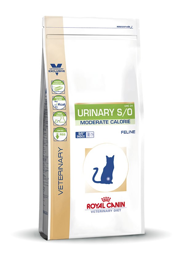 Royal Canin Veterinary Urinary S/O Moderate Calorie per gatto