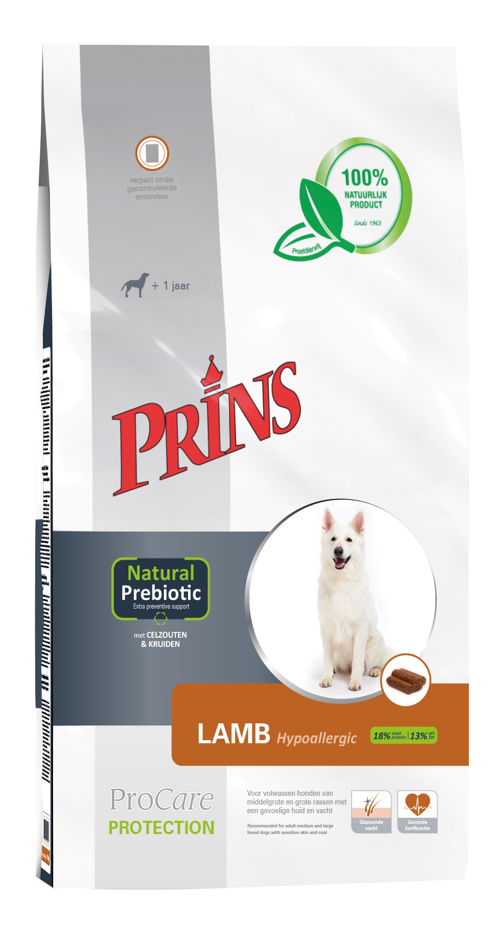Prins ProCare Protection Hypoallergenic con agnello per cane