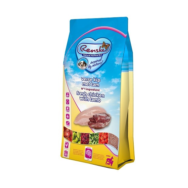Renske Puppy Super Premium con pollo e agnello freschi per cuccioli