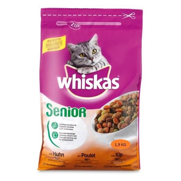 Whiskas Senior 7+ con pollo per gatti