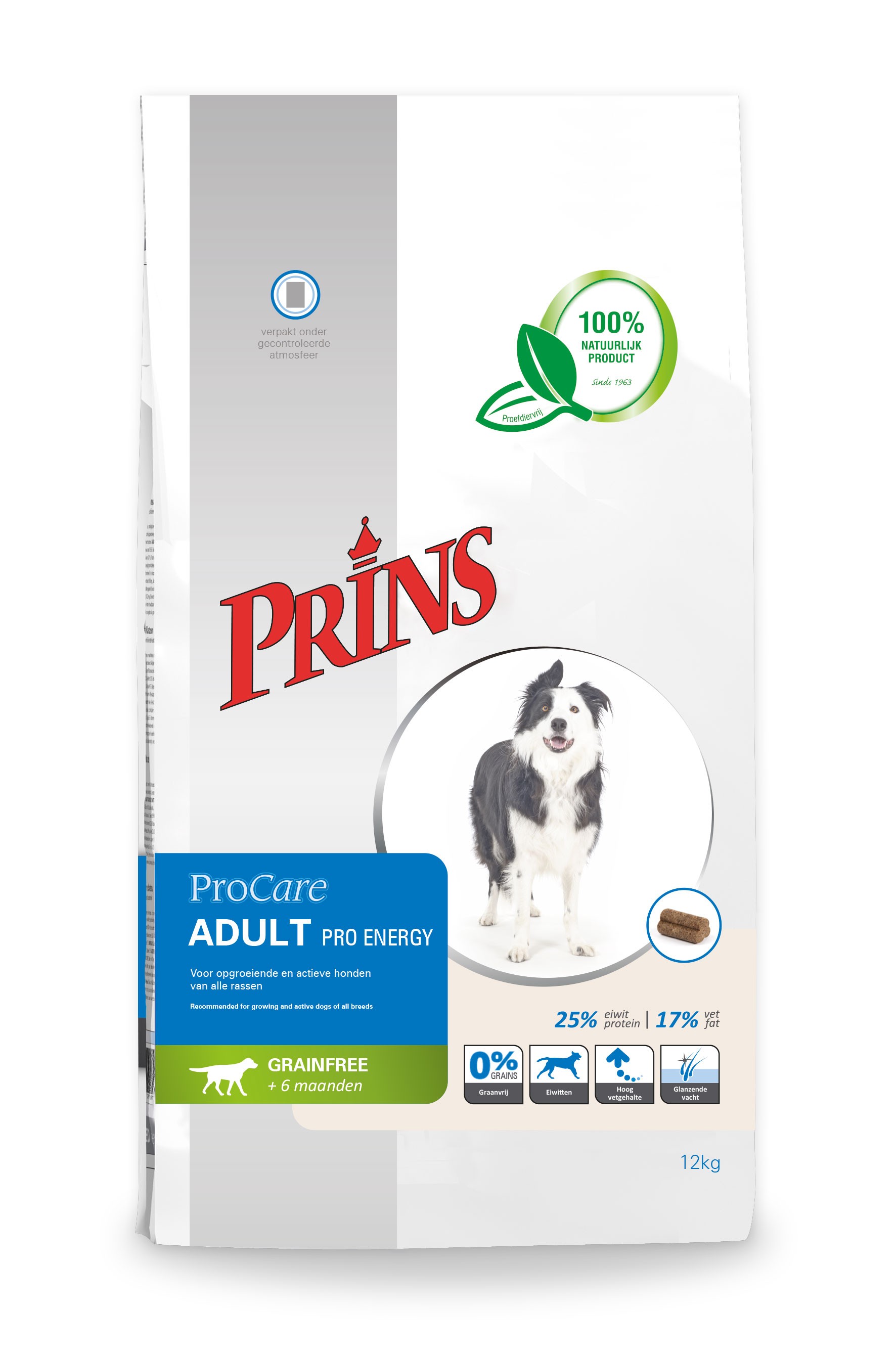 Prins ProCare Grainfree Adult Pro Energy per cane