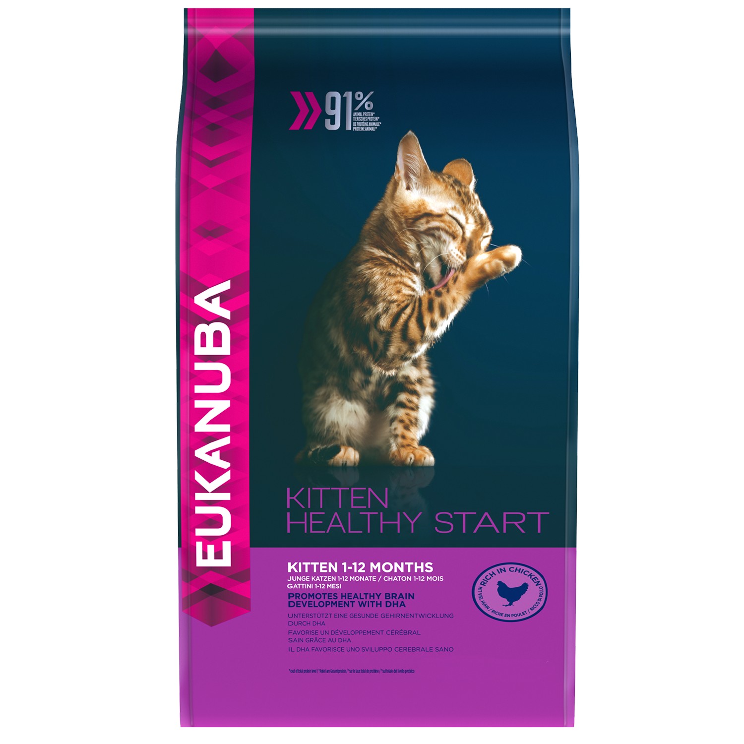 Eukanuba Kitten al pollo per gattino