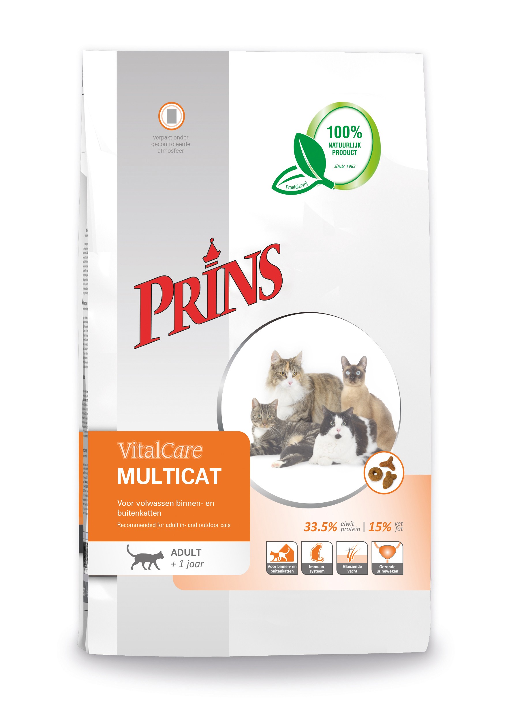 Prins Gatto – VitalCare Multicat Adult