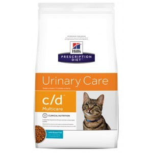 Hill's Prescription C/D Multi/Urinary Care Duo con pollo e pesce per gatto