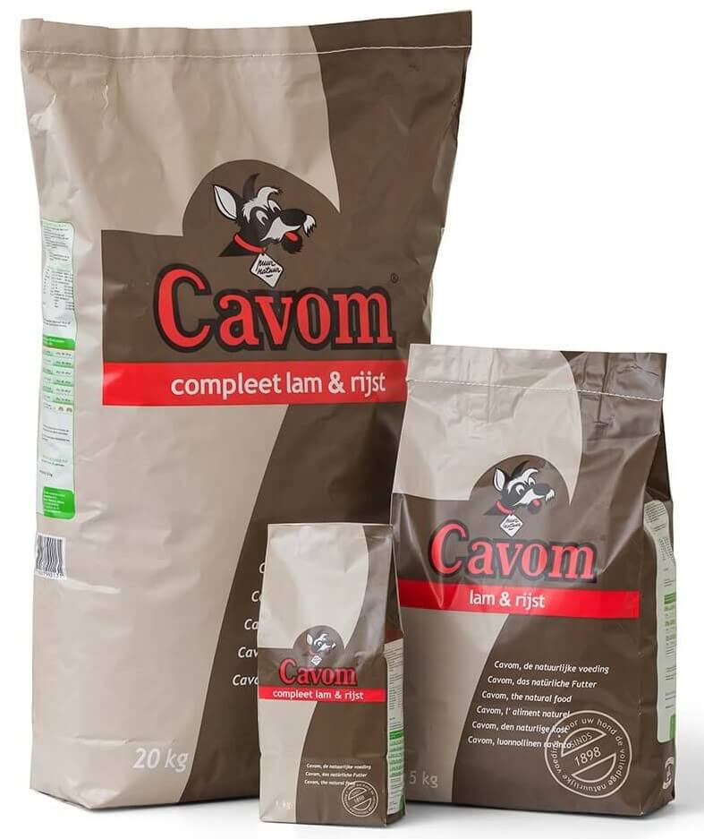 Cavom Compleet agnello e riso per cani