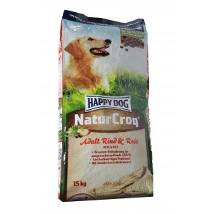 Happy Dog NaturCroq Manzo e Riso per cane