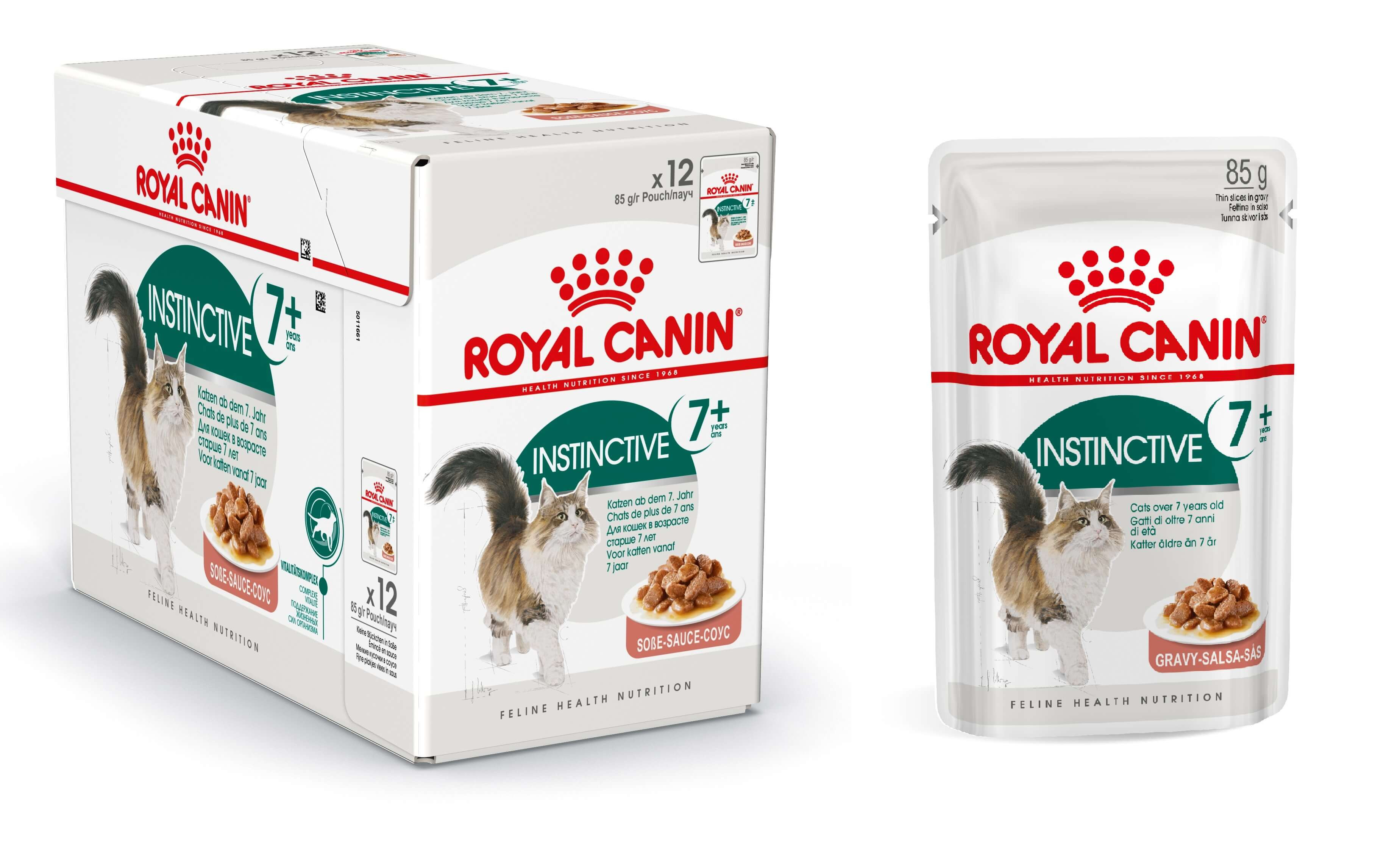 Royal Canin Instinctive 7+ cibo umido per gatto 12x