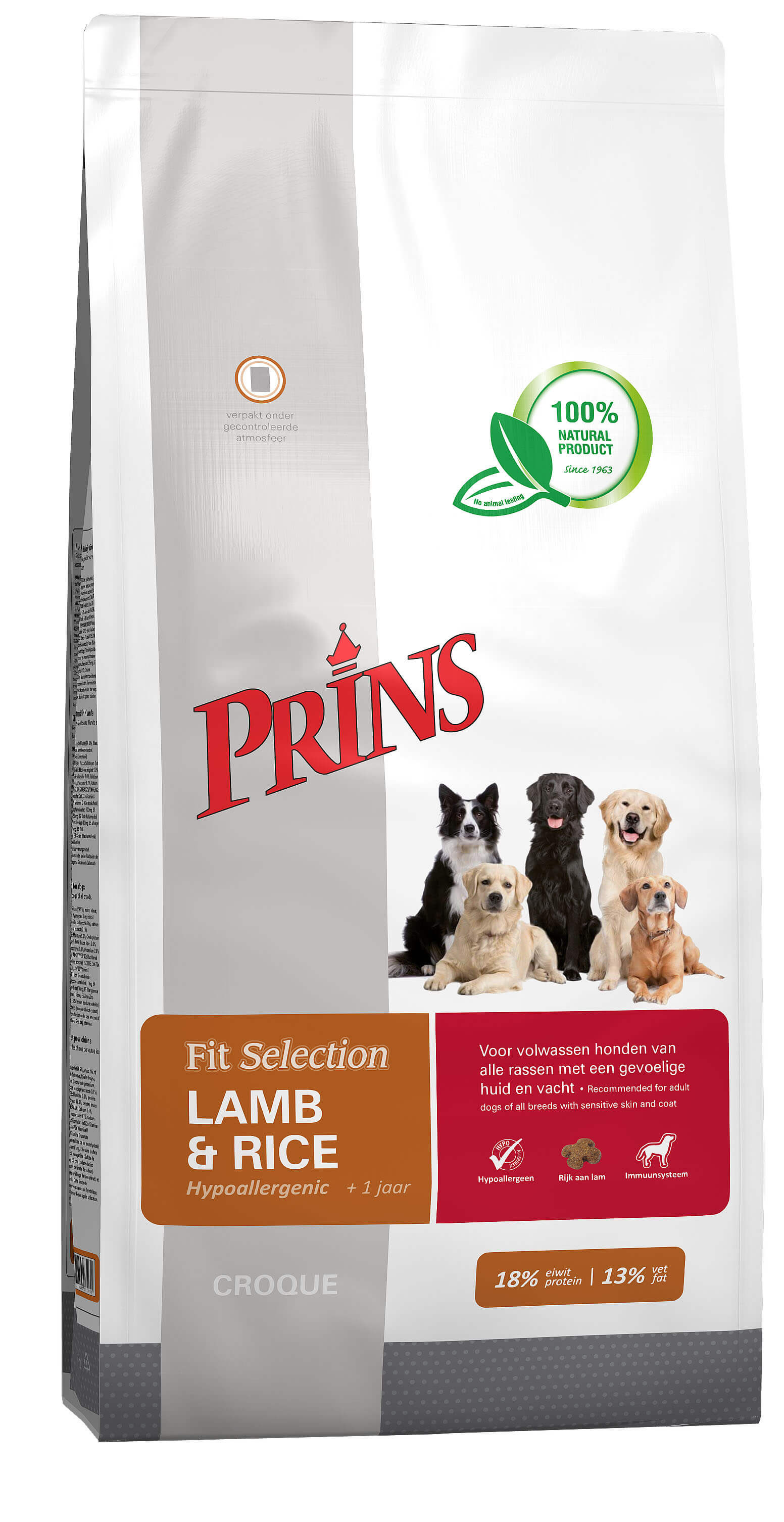 Prins Fit Selection Lamb & Rice (agnello e riso) per cani