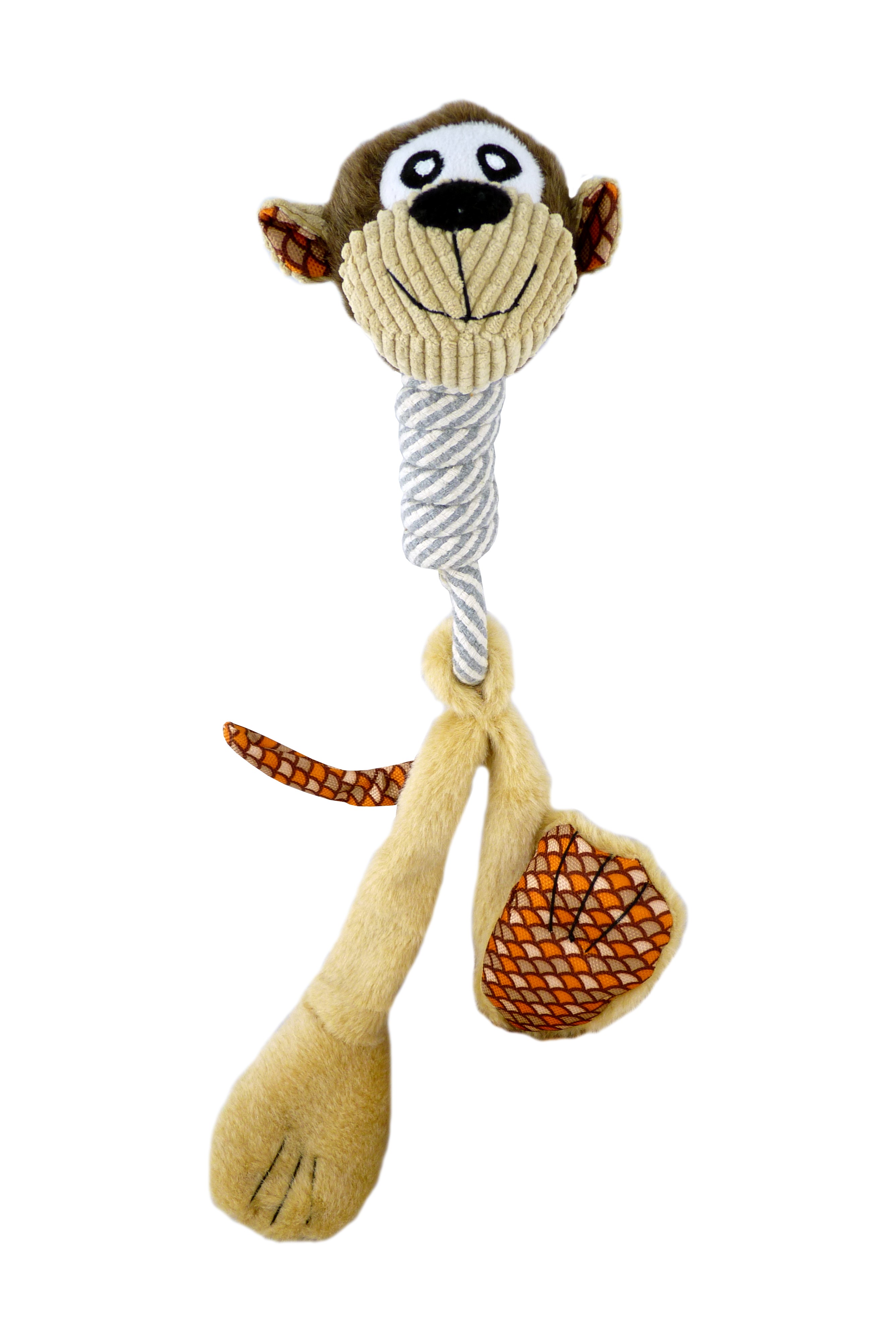 Peluche Big Feet Naturale gioco per cane