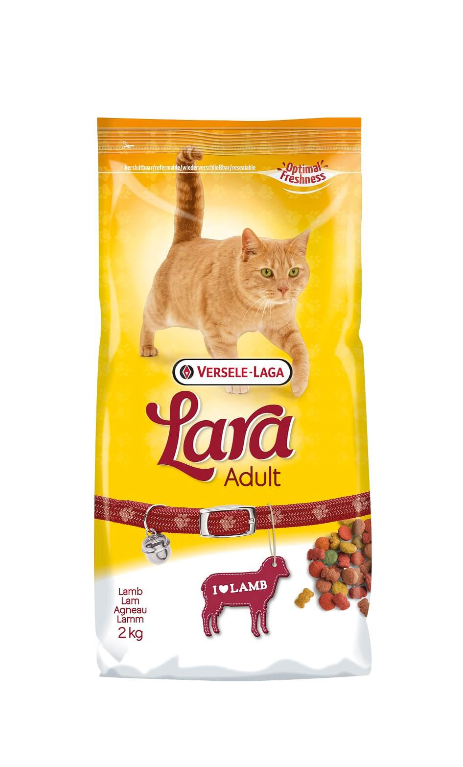 Versele-Laga Lara Adult con agnello per gatti