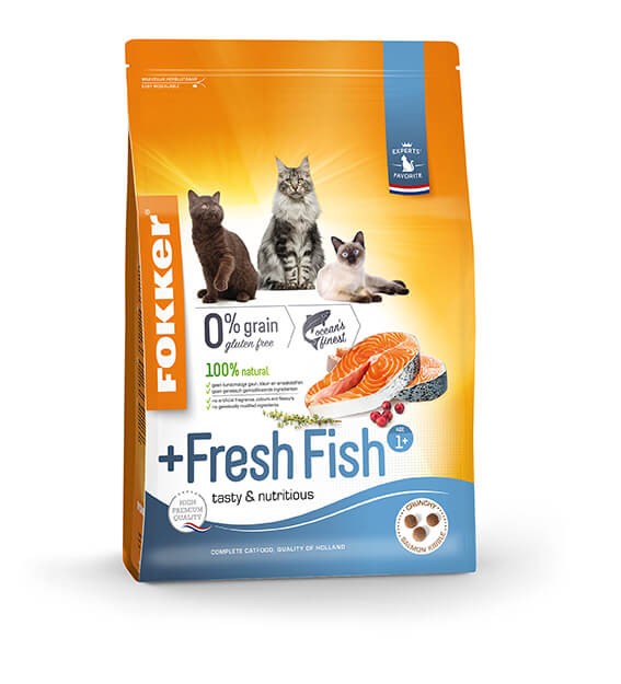Fokker +Fresh Fish per gatti