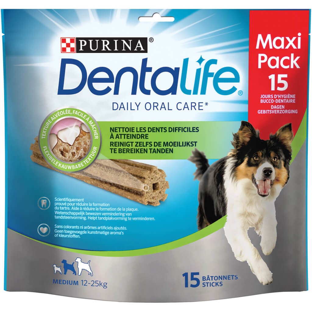 Purina DentaLife Daily Oral Care Medium per cane (maxi pack)