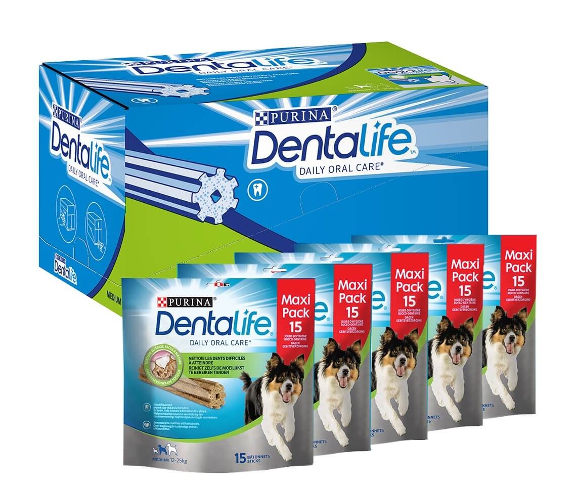Purina DentaLife Daily Oral Care Medium per cane (maxi pack)