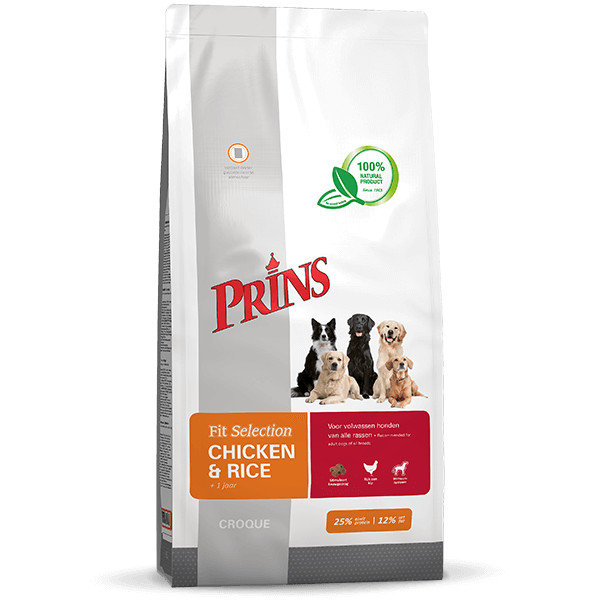 Prins Fit Selection pollo e riso per cane