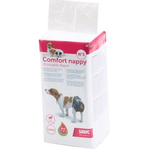 Savic Comfort Nappy Pannolini per cane 12 pezzi