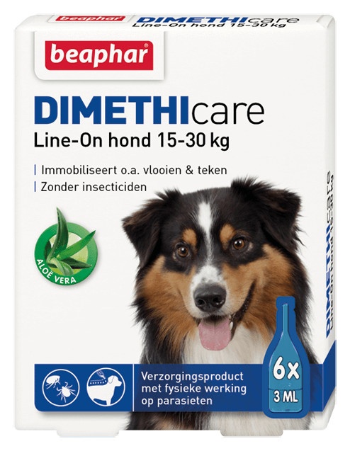 Beaphar Dimethicare line-on antiparassitario per cani (15 - 30 kg)