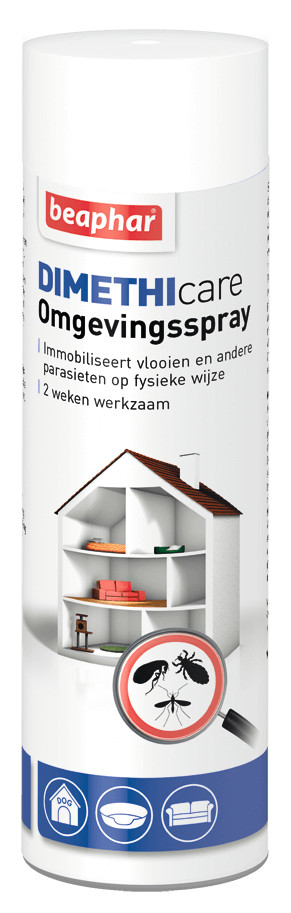 Beaphar Dimethicare spray antiparassitario per ambienti