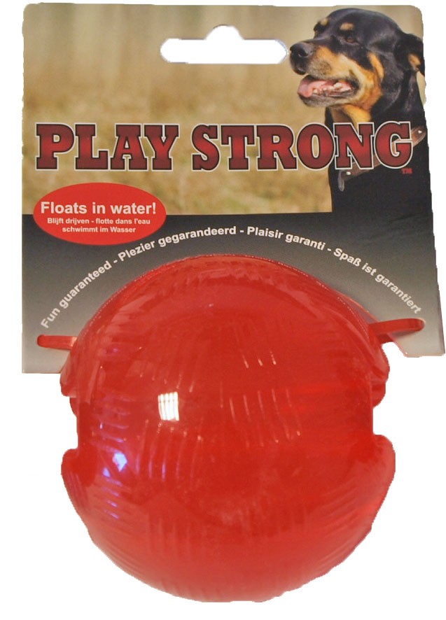 Playstrong Palla di gomma Grande per cane