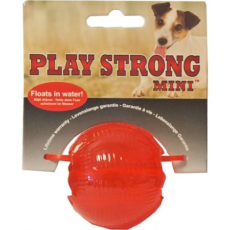 Playstrong Palla di gomma Mini per cane