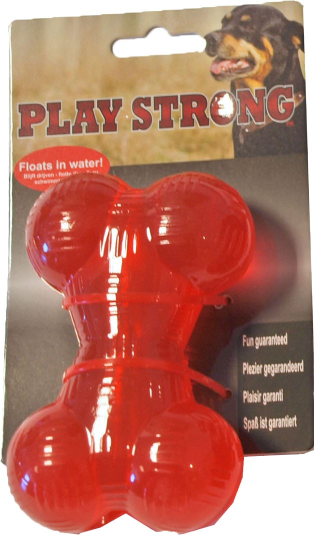 Playstrong Osso di Gomma Piccolo per cane