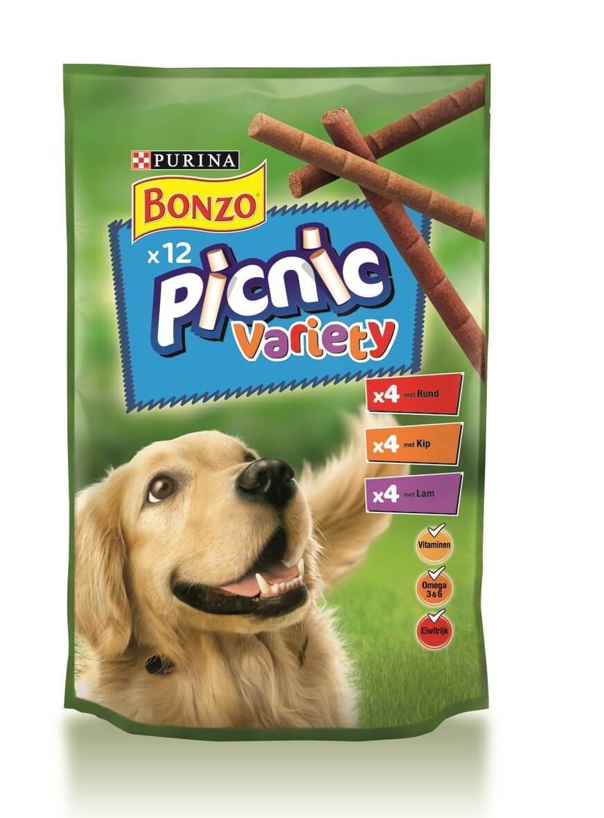 Purina Bonzo (Friskies) Picnic Variety snack per cani (100 g)
