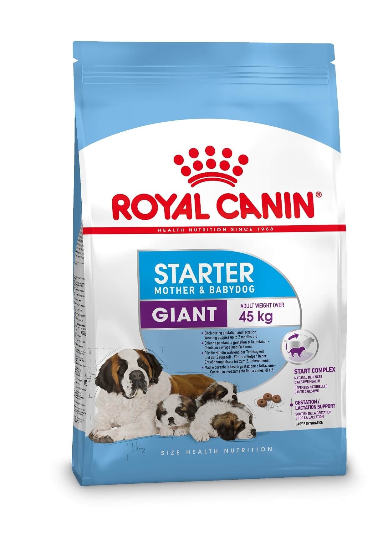 Royal Canin Giant Starter Mother and Babydog per cane