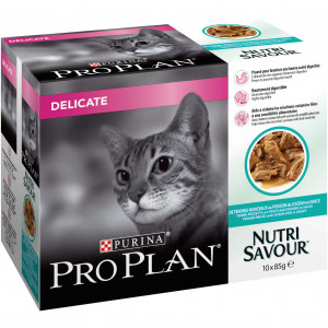 Pro Plan Pesce dell'Oceano in Salsa bustine - 10 x85 gr