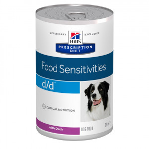 Hill's Prescription D/D Food Sensitivities con anatra per cane 370 g