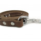 Guinzaglio in Pelle Marrone