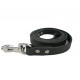 Guinzaglio in Pelle Nero