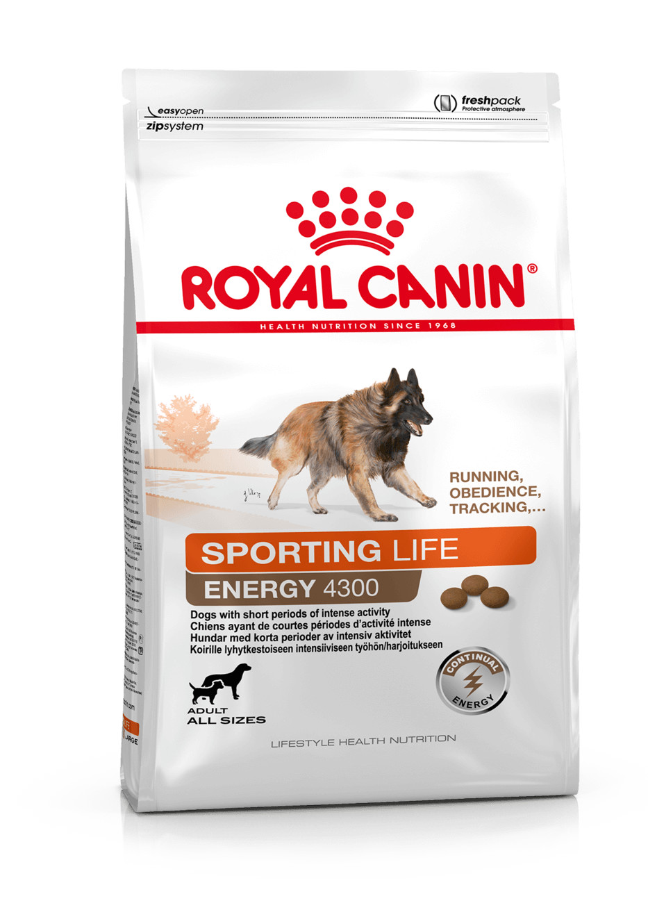 Royal Canin Sporting Energy 4300 per cane