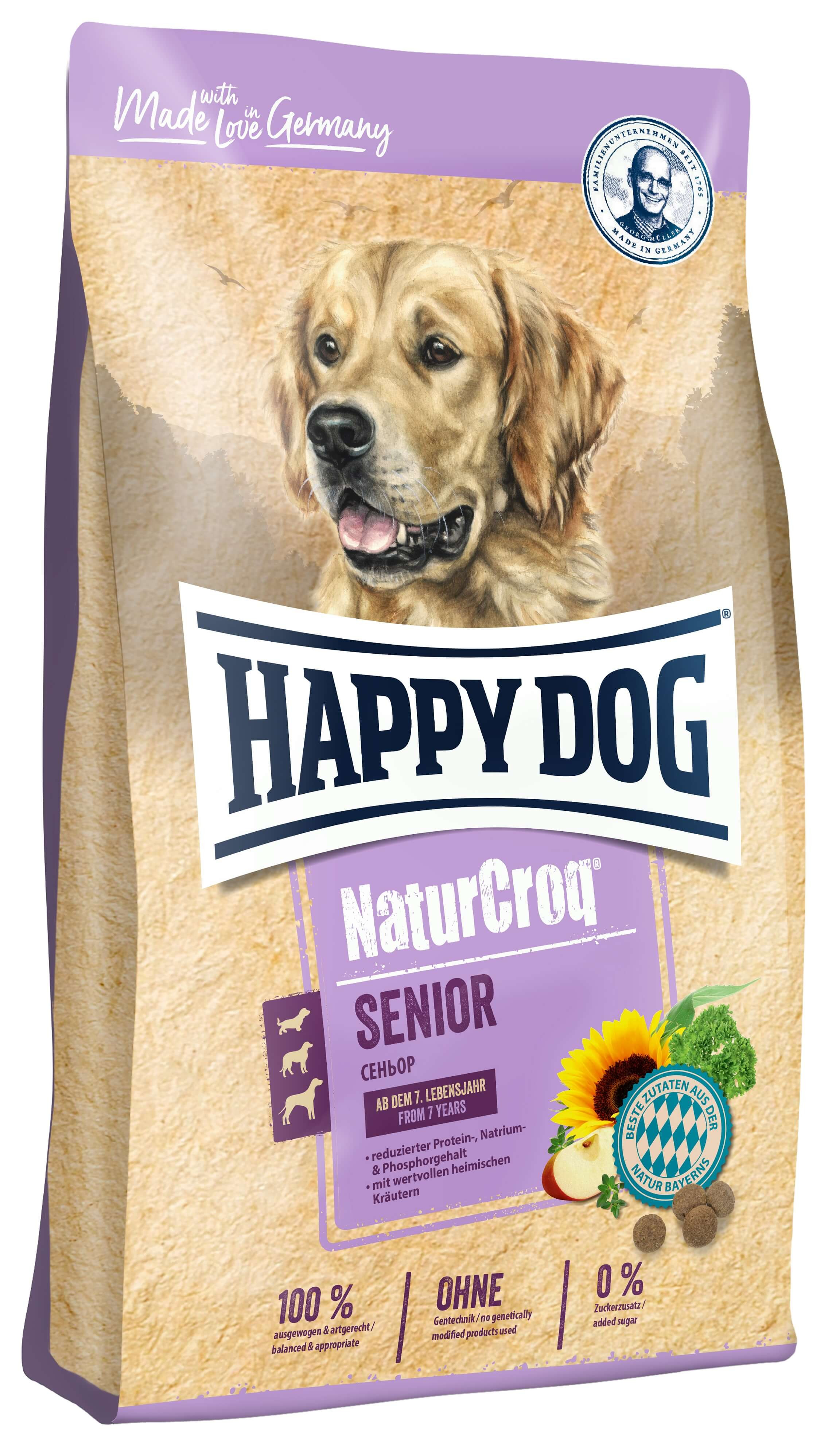 Happy Dog NaturCroq Senior hondenvoer