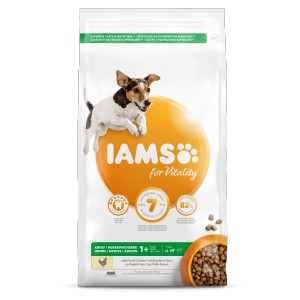 Iams for Vitality Adult Small & Medium Kip hondenvoer