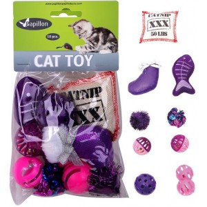 Kattenspeeltjes zak á 10 stuks