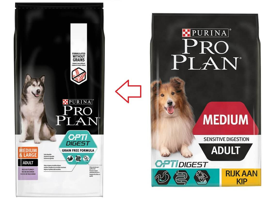 Pro Plan Adult Medium Large Optidigest Grain Free Per Cane