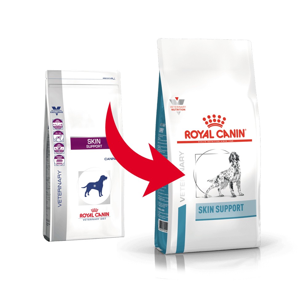 Royal Canin Veterinary Diet Skin Support per cane
