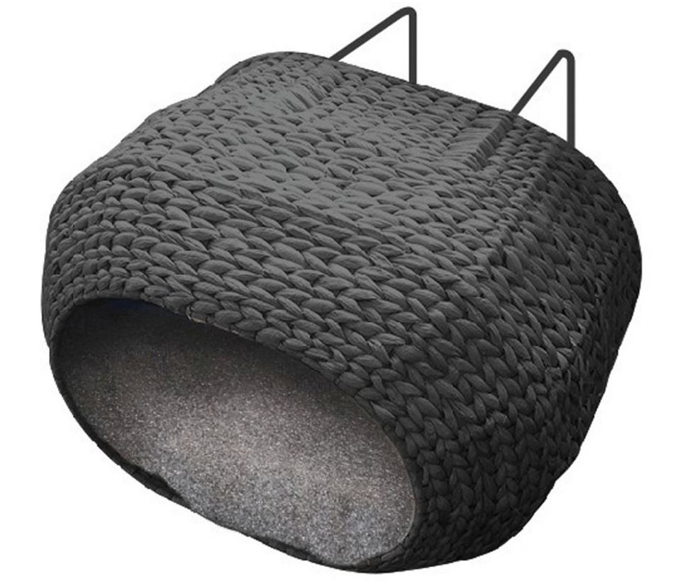Letto Ebi Termosifone alba Nero per gatti