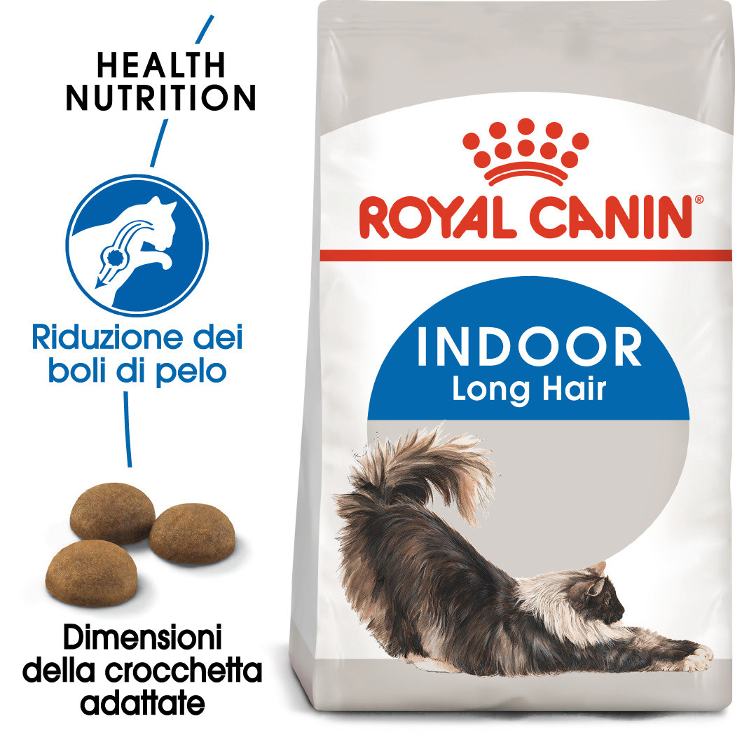 Royal Canin Indoor Long Hair per gatto