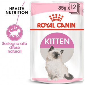 Royal Canin Pouch Kitten cibo umido per gatto x12