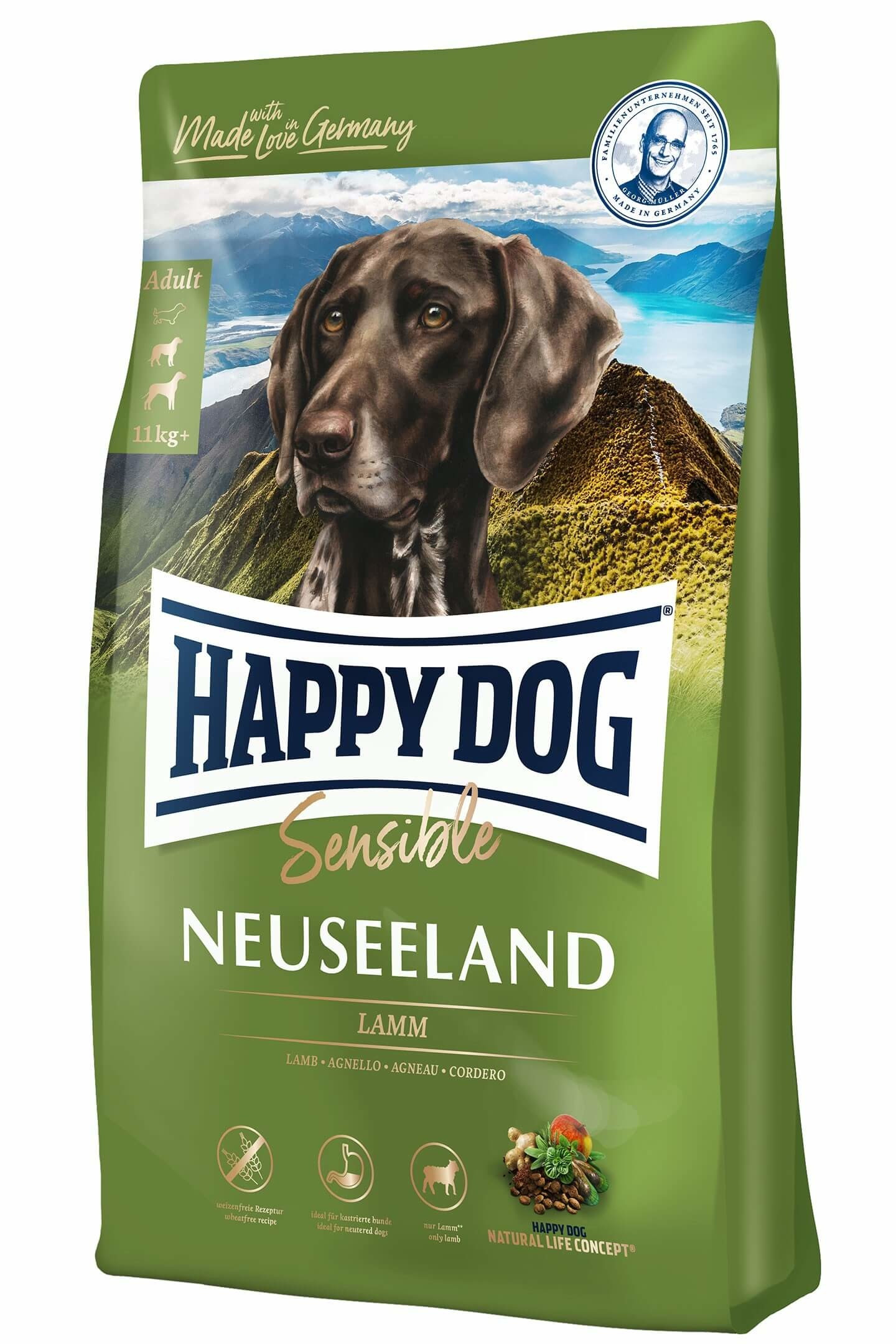 Happy Dog Supreme Nuova Zelanda per cane
