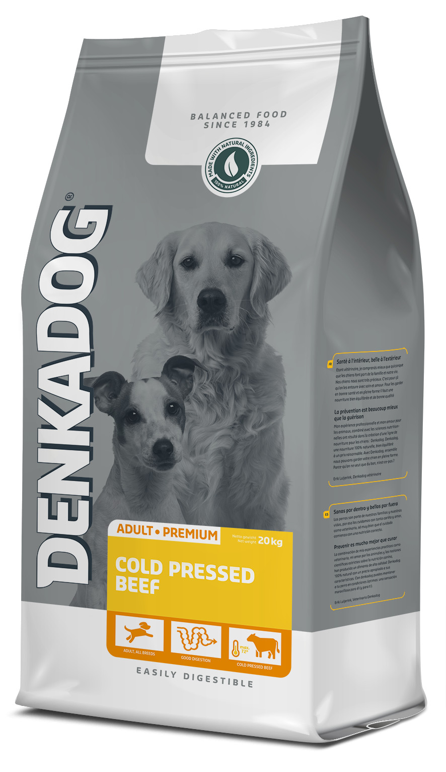 Denkadog Cold Pressed Beef per cane