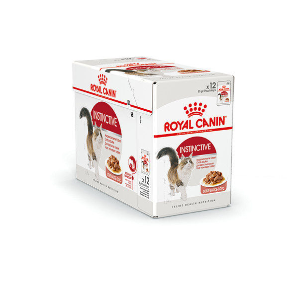 Royal Canin Instinctive in salsa cibo umido per gatto (85 g)