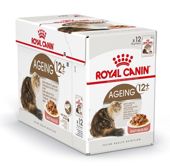 Royal Canin Pouch Ageing +12 cibo umido per gatto x12