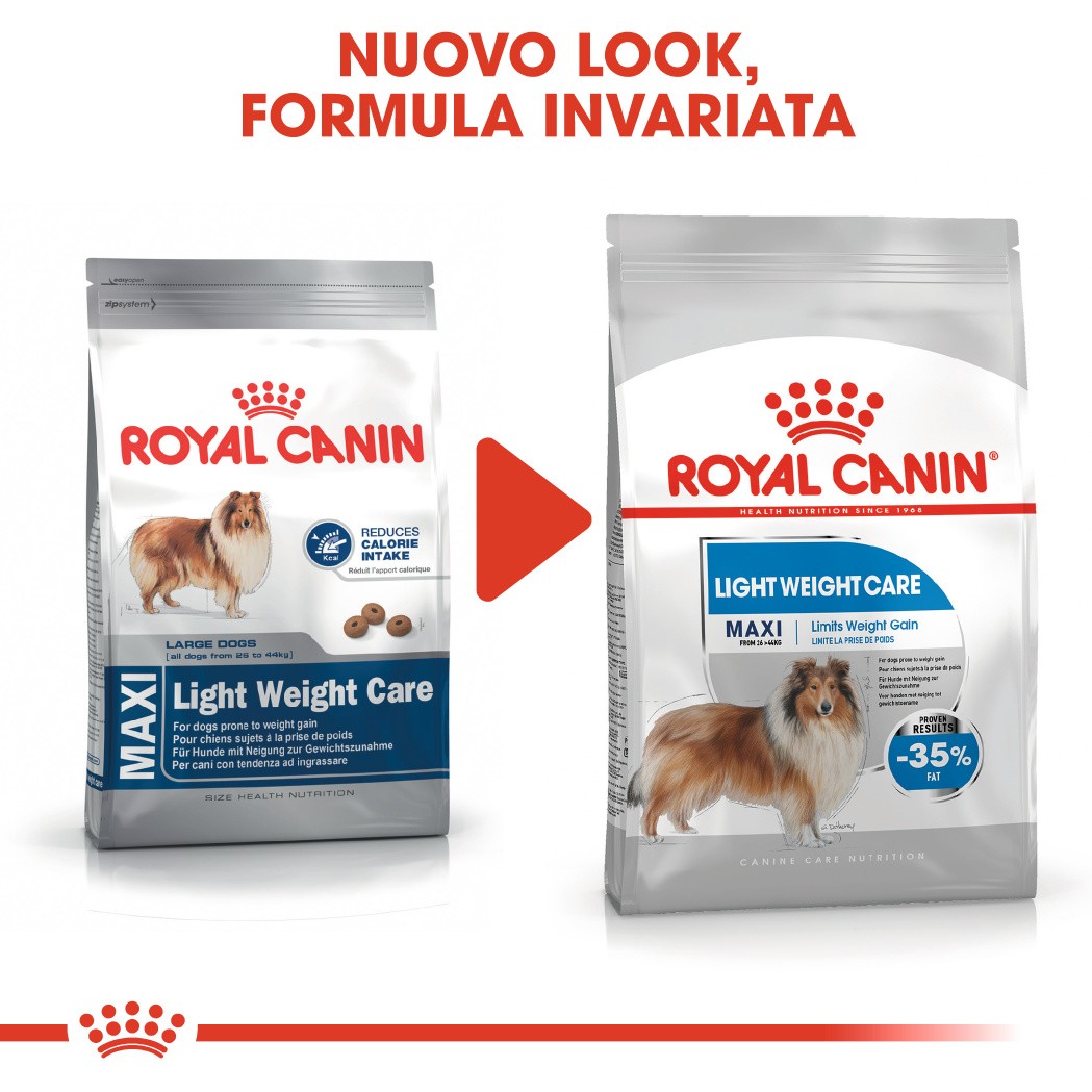 Royal Canin Maxi Light Weight Care per cane