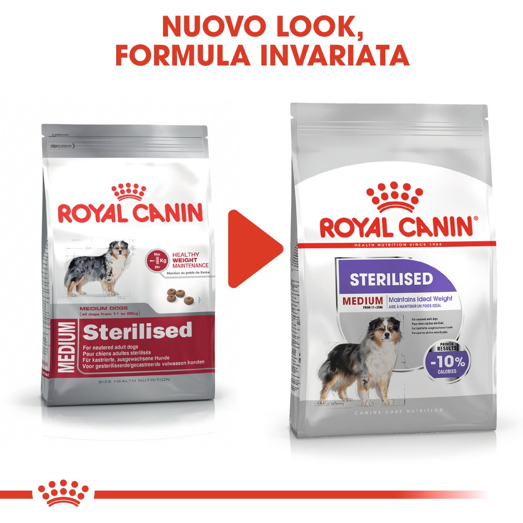 Royal Canin Medium Sterilised per cane