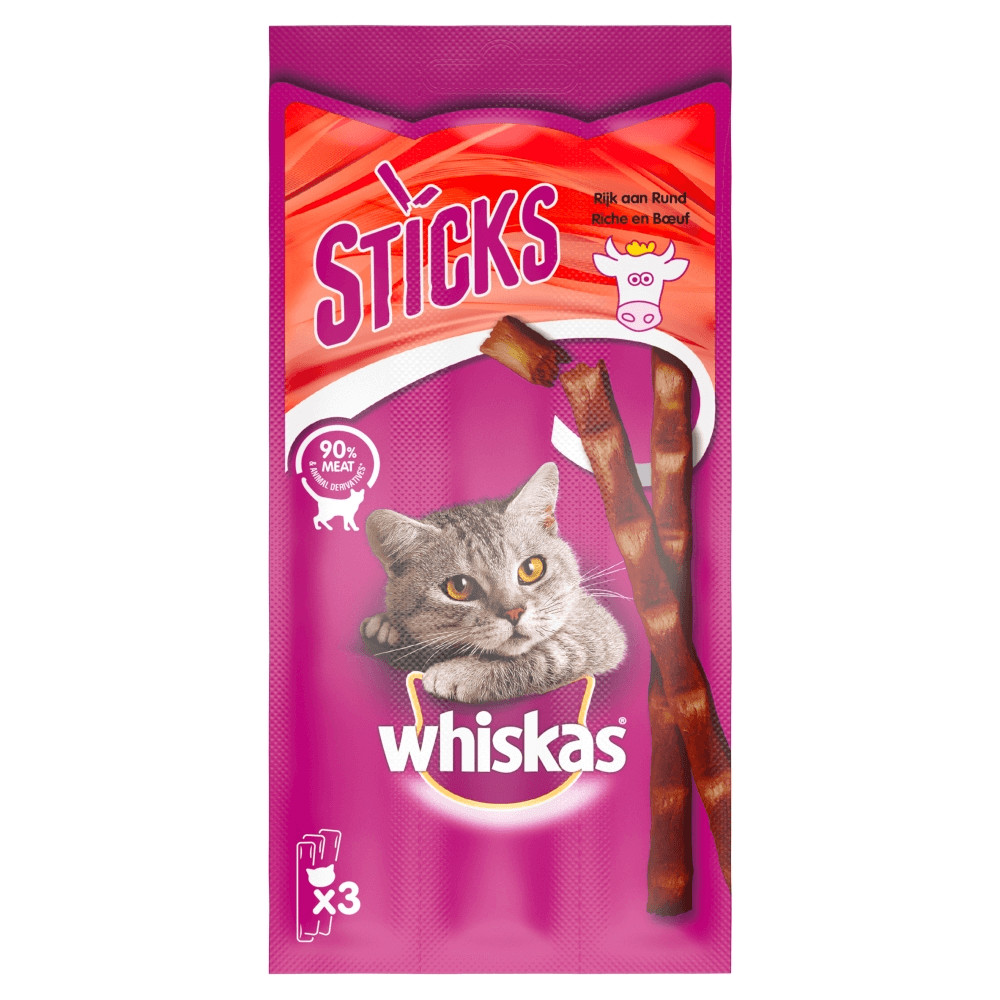 Whiskas Sticks Bastoncini snack per gatti